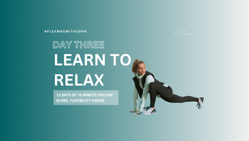 Day 3: Learn to Relax
